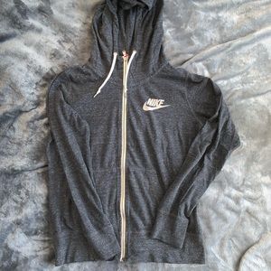 NIKE zip-up sweatshirt